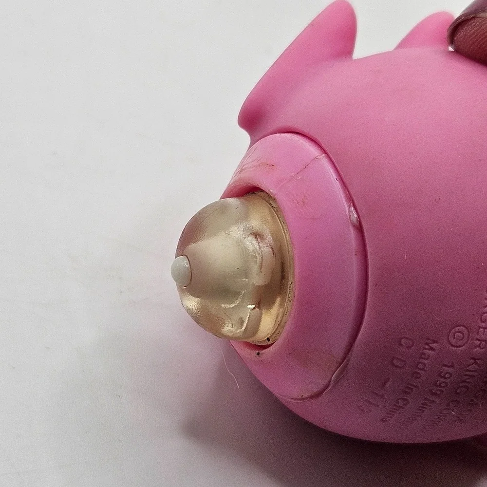 1999 Burger King Pokemon Jigglypuff Spinning Top Toy Nintendo Vintage Kids Meal